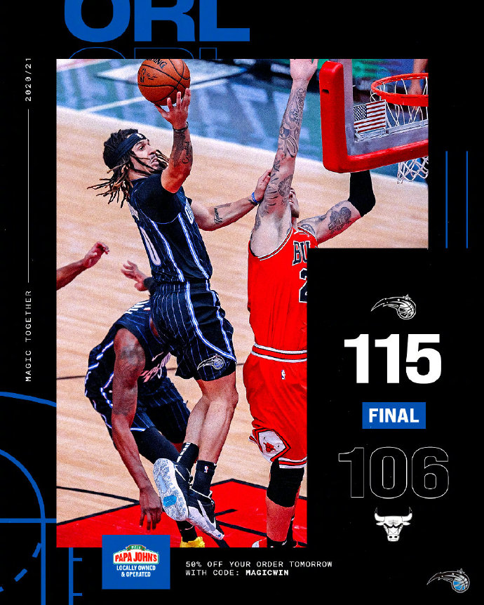 包含魔术轻取辽宁队，拉文刷新纪录的词条