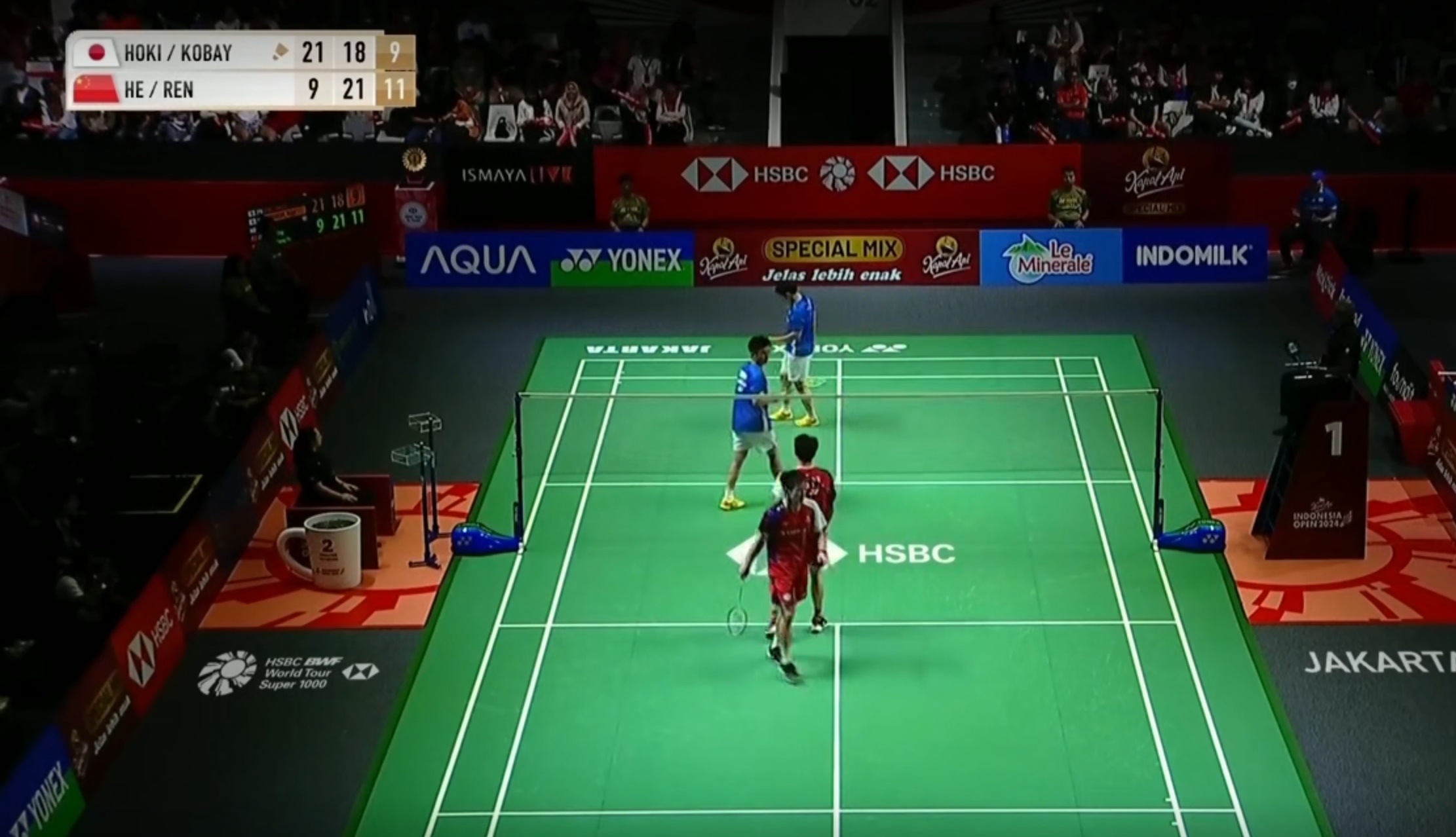 印尼队翻盘韩国队,郑思维带队取胜 印尼队翻盘韩国队,郑思维带队取胜