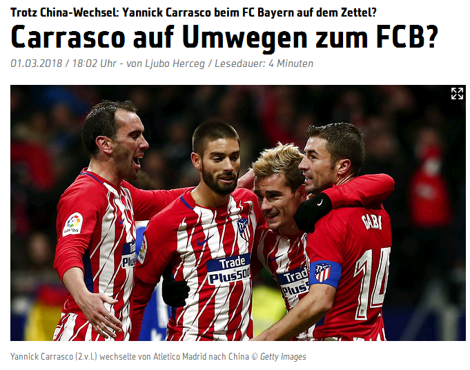 包含AC米兰力克拜仁，卡拉斯科扛起全队的词条