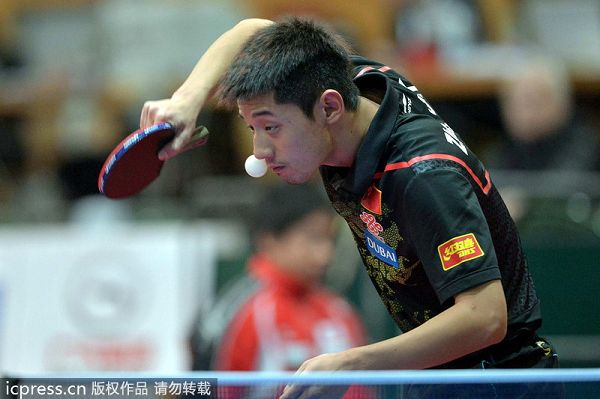 奥地利乒乓球队碾压德国乒乓球队，张继科爆发神勇的简单介绍